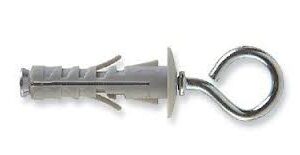 Tassello con rondella fissa e Gancio Occhiello Chiuso 9x40